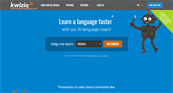 Desktop Screenshot of kwiziq.com